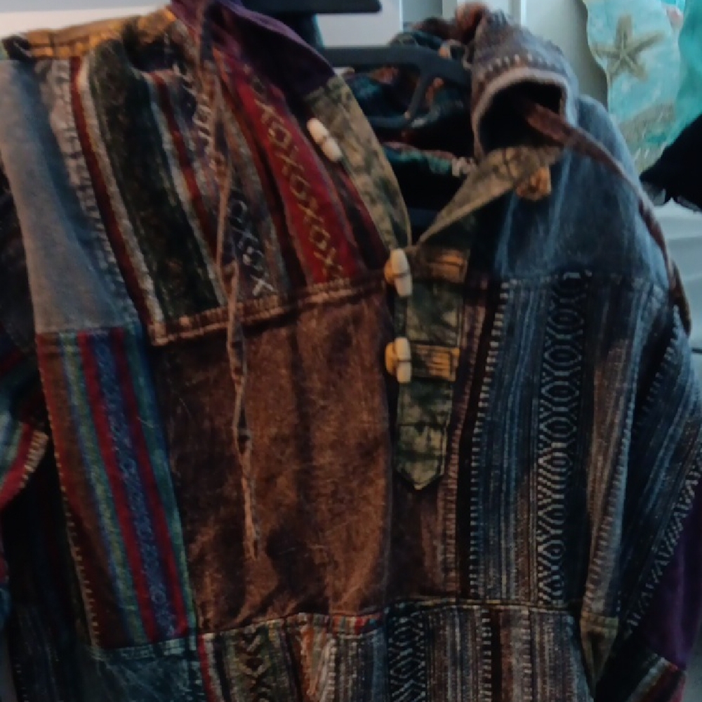 Multicolor Patchwork Hoodie
